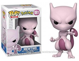 Funko Pop! Games: Pokémon Mewtwo Vinyl Figure Multicolor 3.75 inches