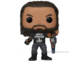 Funko Pop! WWE: Roman Reigns with Title Wreck Everyone and Leave  Exclusive Vinyl Figure