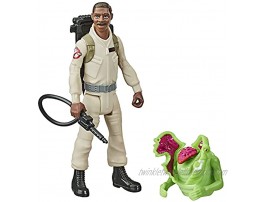 Hasbro Ghostbusters Fright Features Winston Zeddemore Figure with Interactive Slimer Figure and Accessory Toys for Kids Ages 4 and Up