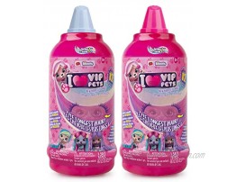 IMC Toys VIP Pets Surprise Hair Reveal Doll Series 1 Mousse Bottle 2 Pack