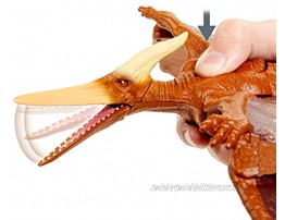 Jurassic World Pteranodon Sound Strike Medium-Size Dinosaur Action Figure Strike & Chomping Action Realistic Sounds Movable Joints 4 Years Old & Up