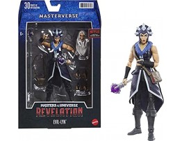 Masters of the Universe Masterverse Collection Revelation Evil-lyn 7-in Motu Battle Figure for Storytelling Play and Display Gift for Kids Age 6 and Older and Adult Collectors