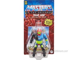 Masters of the Universe Origins Trap Jaw 5.5-in Action Figure Battle Figure for Storytelling Play and Display Gift for 6 to 10-Year-Olds and Adult Collectors