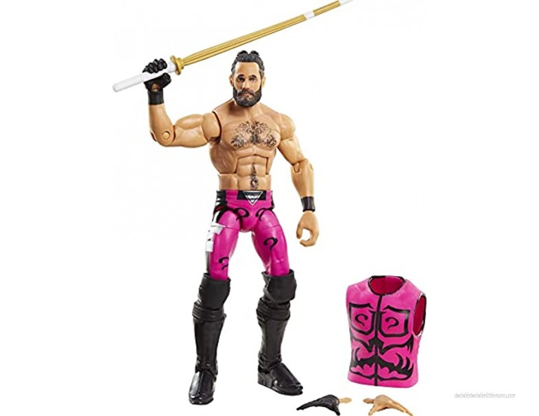 Mattel WWE Seth Rollins Elite Collection Series 87 Action Figure 6 in Posable Collectible Gift Fans Ages 8 Years Old and Up​
