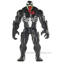 Spider-Man Maximum Venom Titan Hero Venom Action Figure Inspired by The Marvel Universe Blast Gear-Compatible Back Port Ages 4 and Up