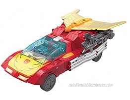 Transformers Toys Generations War for Cybertron: Kingdom Commander WFC-K29 Rodimus Prime with Trailer Action Figure Kids Ages 8 and Up 7.5-inch