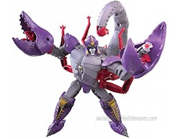 Transformers Toys Generations War for Cybertron: Kingdom Deluxe WFC-K23 Predacon Scorponok Action Figure Kids Ages 8 and Up 5.5-inch
