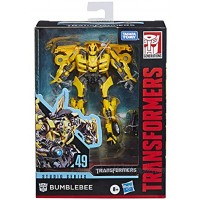 Transformers Toys Studio Series 49 Deluxe Class Movie 1 Bumblebee Action Figure Kids Ages 8 & Up 4.5