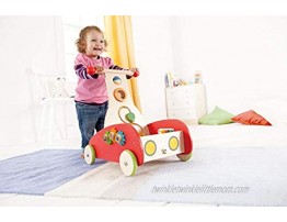 Award Winning Hape Wonder Walker Push and Pull Toddler Walking Toy Multi L: 13.1 W: 18.1 H: 19.9 inch