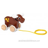 Brio 30341 Moose Pull Along Toddler Toy for Kids 12 Months and Up