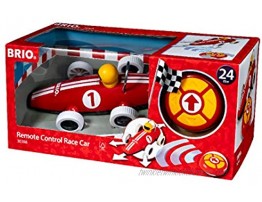 Brio 30388 R C Race Car | Battery Operated Toy Remote Control Race Car for Toddlers Age 2 and Up