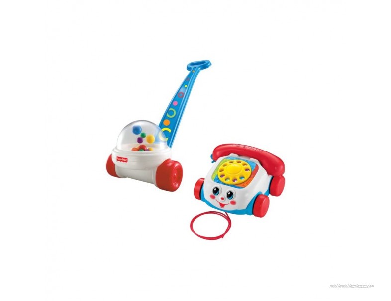 Fisher Price Brilliant Basics Corn Popper with Chatter Telephone