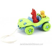 Green Toys Dune Buggy Pull Toy Green