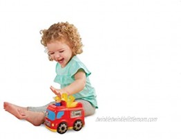 Kidoozie Press ‘n Zoom Fire Engine Developmental Activity Toy for Toddlers Ages 12 Months and Older