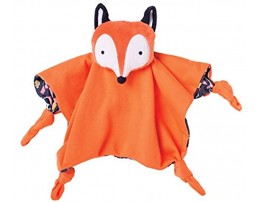Manhattan Toy Camp Acorn Fox Snuggle Blankie Baby Toy