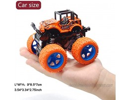 Monster Trucks Inertia Car Toys Friction Powered Car Toys for Toddlers Kids Birthday Christmas Party Supplies Gift for Boys and Girls 4 Color