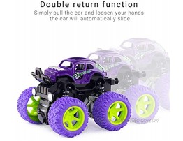 Monster Trucks Inertia Car Toys Friction Powered Car Toys for Toddlers Kids Birthday Christmas Party Supplies Gift for Boys and Girls 4 Color