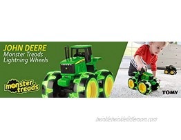 TOMY John Deere Monster Treads Lightning Wheels Tractor Green