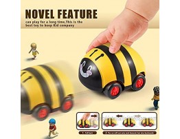 XQW Pull Back Baby Toys Car for 1 2 3 4 5 6 Year Old Boys Girls Kids Toys Car for Girls Boys Toddlers 4 Pack Colorful Toddler Toys Christmas Birthday Gifts for Kids