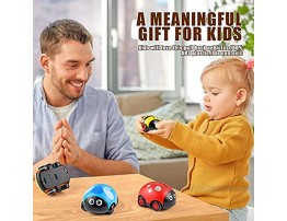 XQW Pull Back Baby Toys Car for 1 2 3 4 5 6 Year Old Boys Girls Kids Toys Car for Girls Boys Toddlers 4 Pack Colorful Toddler Toys Christmas Birthday Gifts for Kids