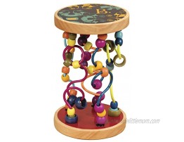 B. Toys – Bead Maze – Wooden Wire Maze – 47 Beads & 5 Mazes – Classic Toy for Babies Toddlers Kids – Quality Wood – Loopty Loo – 18 Months +