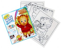 Crayola Color Wonder Daniel Tiger's Neighborhood 18 Mess Free Coloring Pages Kids Indoor Activities at Home Gift for Age 3 4 5 6