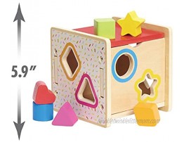 Early Learning Centre Wooden Shape Sorter Fine Motor Skills Problem Solving Hand Eye Coordination Toys for Ages 18-36 Months Exclusive