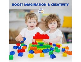 Building Blocks for Kids Toddlers Including a Baseplate 101-piece Large Classic Building Bricks Set for Kids of All Ages Basic STEM Toys Gift Compatible with All Major Brands