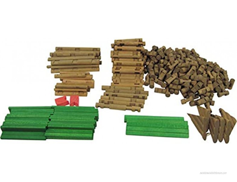 Imaginarium 300 Pc Timber Logs Multicolor