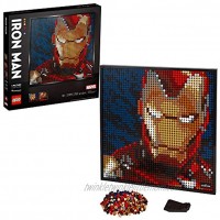 LEGO Art Marvel Studios Iron Man 31199 Building Kit for Adults; A Creative Wall Art Set Featuring Iron Man That Makes an Awesome Gift New 2020 3,167 Pieces