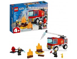 LEGO City Fire Ladder Truck 60280 Building Kit; Fun Firefighter Toy Building Set for Kids New 2021 88 Pieces
