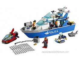 LEGO City Police Patrol Boat 60277 Building Kit; Cool Police Toy for Kids New 2021 276 Pieces