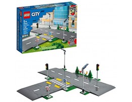 LEGO City Road Plates 60304 Building Kit; Cool Building Toy for Kids New 2021 112 Pieces