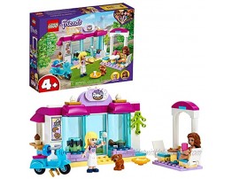 LEGO Friends Heartlake City Bakery 41440 Building Kit; Kids Café Toy Playset Friends Stephanie and Olivia; Collectible Toy New 2021 99 Pieces