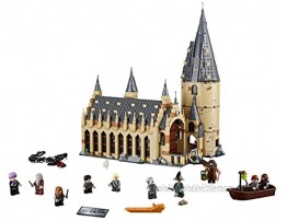 LEGO Harry Potter Hogwarts Great Hall 75954 Building Kit and Magic Castle Toy Fantasy Creatures Hermione Granger Draco Malfoy and Hagrid 878 Pieces