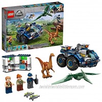 LEGO Jurassic World Gallimimus and Pteranodon Breakout 75940 Dinosaur Building Kit for Kids Featuring Owen Grady Claire Dearing and ACU Trooper Minifigures for Creative Play 391 Pieces