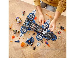 LEGO Marvel Avengers Helicarrier 76153 Fun Brick Building Toy with Marvel Avengers Action Minifigures Great Gift for Kids Who Love Airplanes and Superhero Adventures 1,244 Pieces