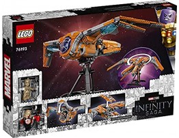 LEGO Marvel The Guardians’ Ship 76193 Space Battleship Building Kit; 6 Minifigures Include Star-Lord and Thor; New 2021 1,902 Pieces