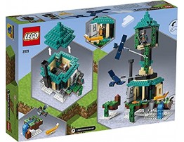 LEGO Minecraft The Sky Tower 21173 Fun Floating Islands Building Kit Toy with a Pilot 2 Flying Phantoms and a Cat; New 2021 565 Pieces