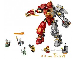LEGO NINJAGO Fire Stone Mech 71720 Building Kit Featuring Ninja Mech 968 Pieces