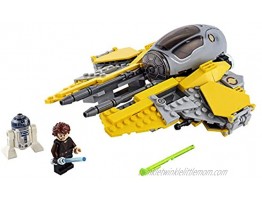 LEGO Star Wars Anakin’s Jedi Interceptor 75281 Building Toy for Kids Anakin Skywalker Set to Role-Play Star Wars: Revenge of The Sith and Star Wars: The Clone Wars Action 248 Pieces