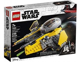 LEGO Star Wars Anakin’s Jedi Interceptor 75281 Building Toy for Kids Anakin Skywalker Set to Role-Play Star Wars: Revenge of The Sith and Star Wars: The Clone Wars Action 248 Pieces