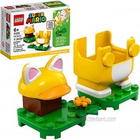 LEGO Super Mario Cat Mario Power-Up Pack 71372 Building Kit Cool Toy for Kids to Power Up The Mario Figure in The Adventures with Mario Starter Course 71360 Playset 11 Pieces