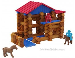 Lincoln Logs Centennial Edition Tin Exclusive-150+ Pieces-Real Wood-Ages 3+-Best Retro Building Gift Set for Boys Girls-Creative Construction Engineering-Top Blocks Kit-Preschool Education Toy
