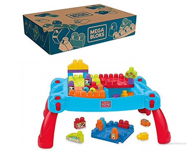 Mega Bloks First Builders Build 'n Learn Table [ Exclusive]