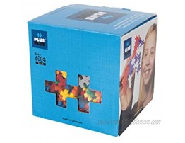 PLUS PLUS Open Play Set 600 Piece Basic Color Mix Construction Building Stem Toy Interlocking Mini Puzzle Blocks for Kids