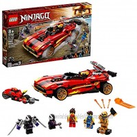 LEGO NINJAGO Legacy X-1 Ninja Charger 71737 Ninja Toy Building Kit Featuring Motorcycle and Collectible Minifigures New 2021 599 Pieces