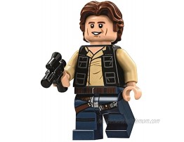 LEGO Star Wars Minifigure from Death Star Han Solo Wavy Hair with Blaster 75159