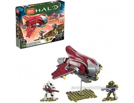 Mega Construx Halo Banshee Breakout Vehicle Halo Infinite Construction Set with Spartan Recon Character Figure Building Toys for Kids