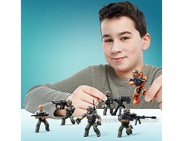 Mega Construx Halo UNSC Marine Platoon Pack Construction Set Building Toys for Kids